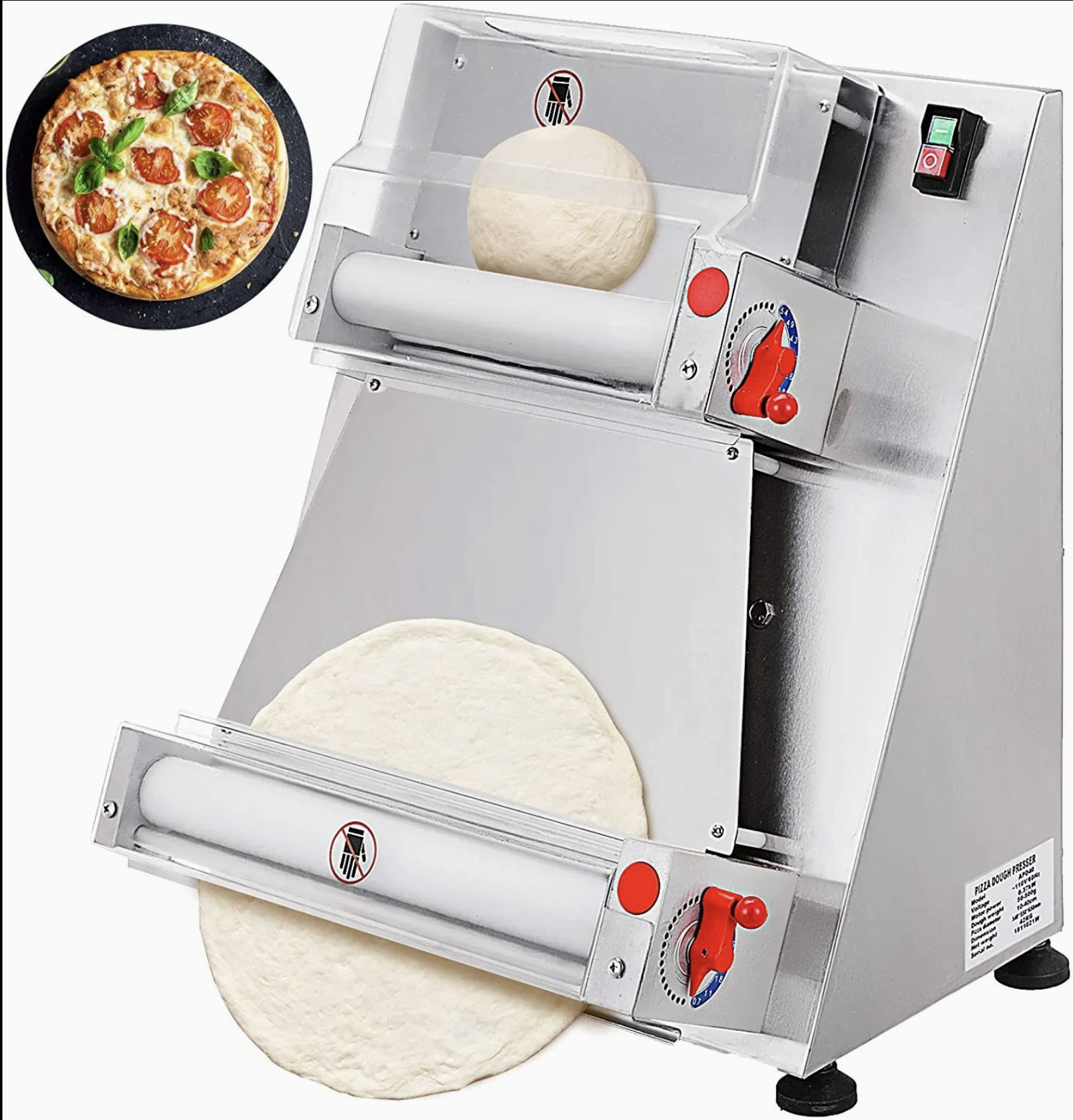 ABE-40 Commercial Pizza Dough Roller Sheeter